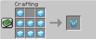 Galcier Chestplate Crafting