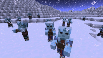 Snowy Zombies (Snowing)