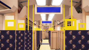 Class 157 interior