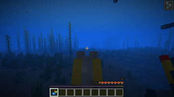 Underwater on a Horse with Scuba Gear