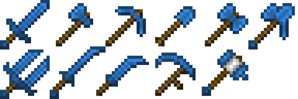 Blue Quartz Tools