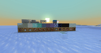 Most blocks in the Mod as of 1.0.5