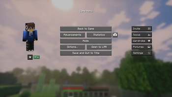 ESC Menu