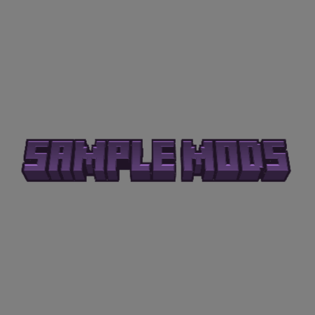 Sample Mods