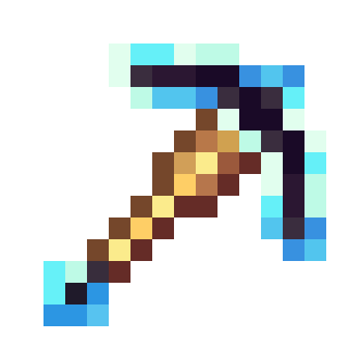 Netherite pickaxe