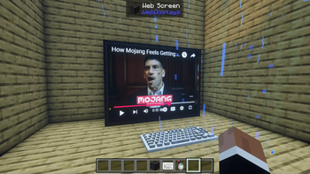 Watch Videos In Minecraft!