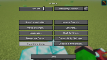 Options Menu