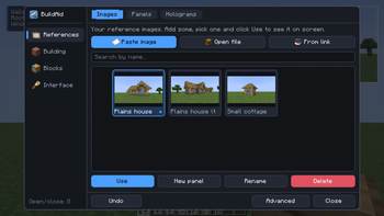 Menu images