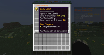 Tournaments GUI + Tooltip