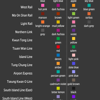 v.2.0 railway lines colours