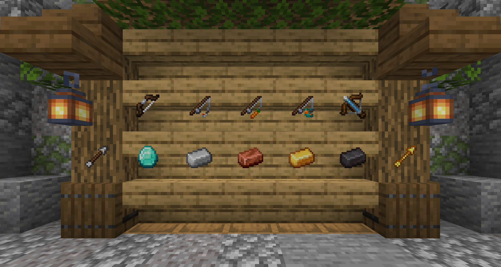 Resources, Bows and Rods