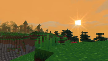 A beautiful sunset from 0.2