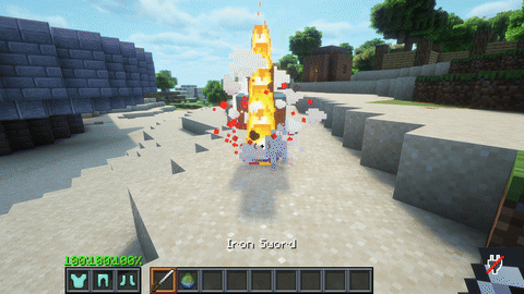 Zombie burning in sunlight