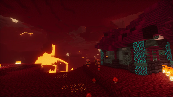 Nether piglin house