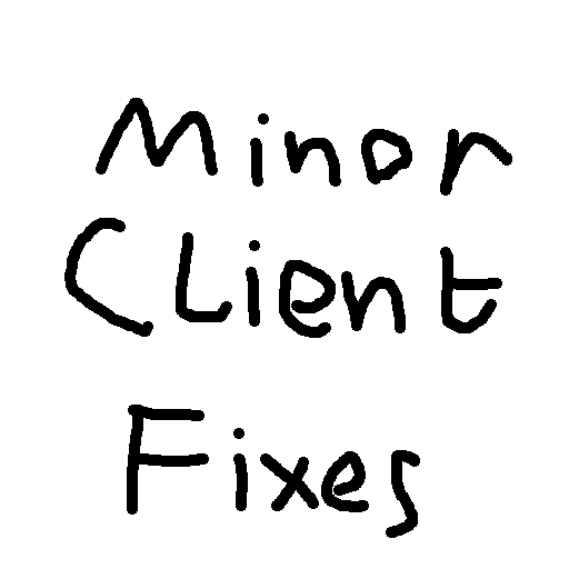 Minor client fixes