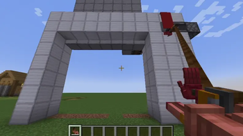 open the big door