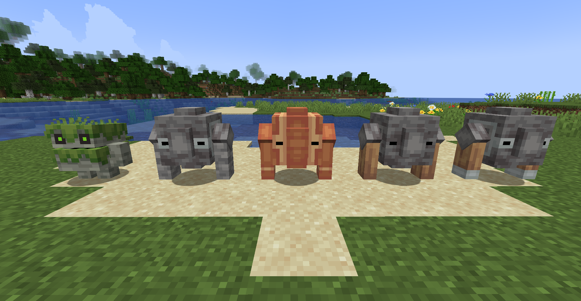 Minecraft Legends Blocks Addon for Minecraft