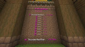 Leaderboards Example (Playtime)