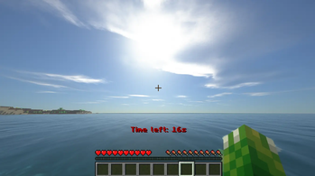Time Left 30 sec (blinking)