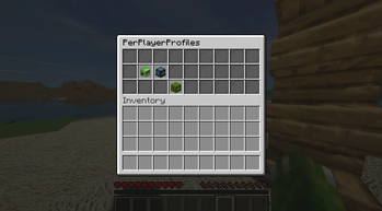 On Join GUI (Profile Selector)