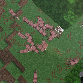 a wolf pack spawned with the plugin