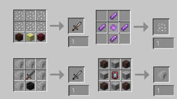 Sharpened Swords 1.2 Recipe Update