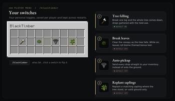Player Menu