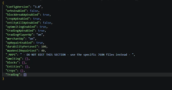 main config