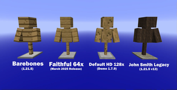 Example's of combining with Resource Packs