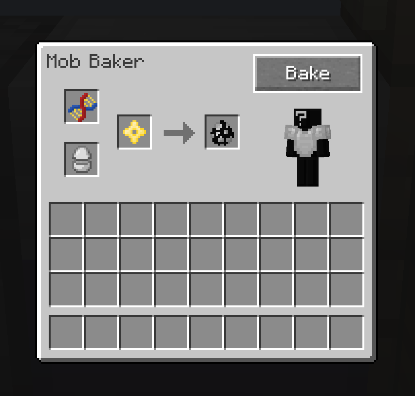 Mob Baker UI