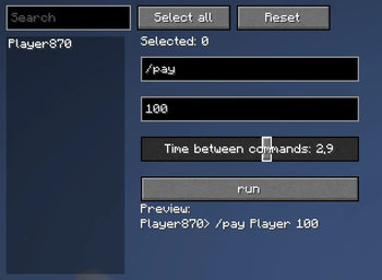 diffrent commands
