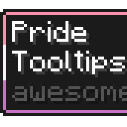 Sapphic Pride Flag Tooltip (Frame-only Tricolor Turned)