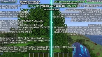 Vanilla vs Optimized Fps++