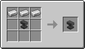 Chipped anvil to new anvil