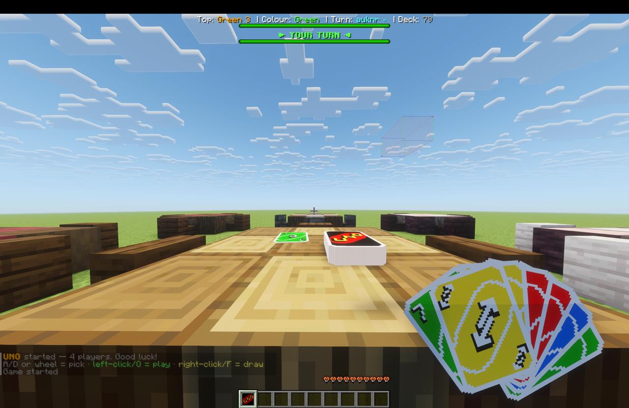 Cards in-game