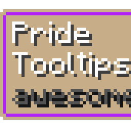 Intersex Pride Flag Tooltip (Split Monochrome Background/Frame)