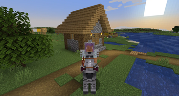 ...and Horse Armor!  They're craftable, and serve as the base for other armor items.