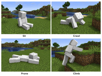 Poses that will appear in the future