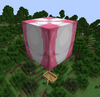 Pink balloon