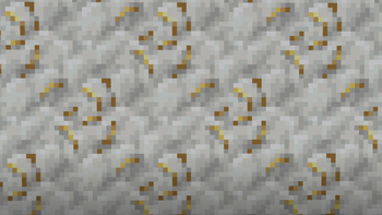 Gilded Calcite Next To Vanilla Calcite