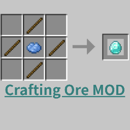 Crafting Ore MOD