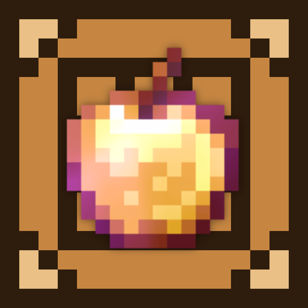 Craftable Notch Apple