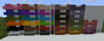 Concrete and Terracotta stairs
