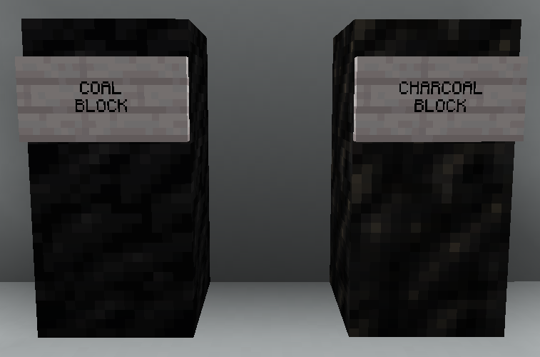 Coal Block vs Charcoal Block