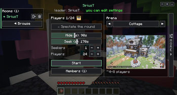 Room settings