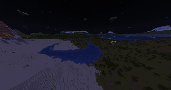 Night time w/o shaders