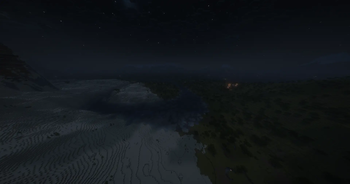 Night time w/ shaders