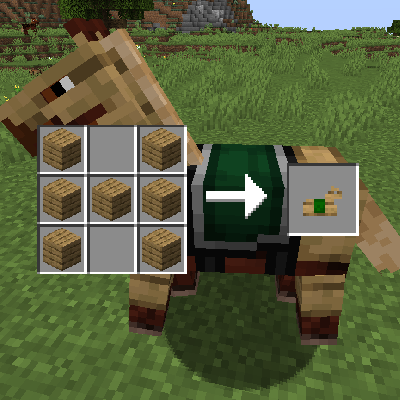 Wooden Horse Armor