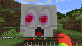 Ghasts eyes emoji face