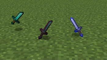 New Swords and Blue Enchant glint